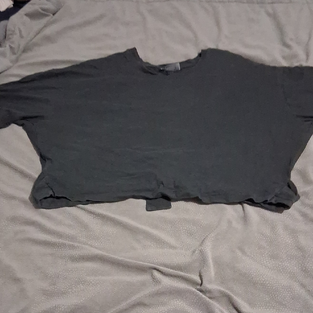 Universal Thread Black Crop Top